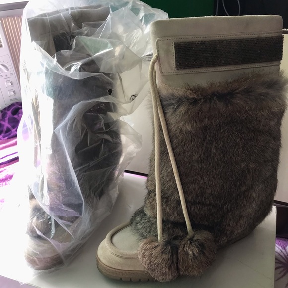 Coach Maryann suede boots